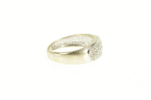Load image into Gallery viewer, 14K 0.25 Ctw Pave Diamond Encrusted Band Ring White Gold