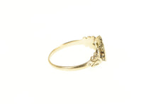 Load image into Gallery viewer, 14K Victorian Etched Initial Monogram H G J C G Ring Yellow Gold