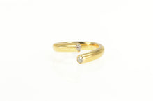 Load image into Gallery viewer, 18K 0.25 Ctw Diamond Geometric Bypass Wrap Ring Yellow Gold