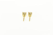 Load image into Gallery viewer, 14K 0.29 Ctw Diamond Solitaire Classic Stud Earrings Yellow Gold