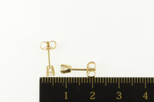 Load image into Gallery viewer, 14K 0.29 Ctw Diamond Solitaire Classic Stud Earrings Yellow Gold