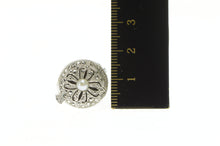 Load image into Gallery viewer, Sterling Silver 1930&#39;s Bucherer Marcasite Encrusted Watch Case Ring