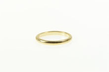 Load image into Gallery viewer, 14K 2.0mm Classic Rounded Simple Wedding Band Ring Yellow Gold