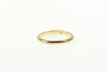 Load image into Gallery viewer, 14K 2.0mm Classic Rounded Simple Wedding Band Ring Yellow Gold