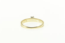 Load image into Gallery viewer, 14K Retro Diamond Three Stone Simple Promise Ring Yellow Gold
