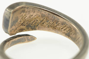 Sterling Silver Art Deco Russian Antique 1917 Bolshevik Ring