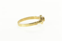 Load image into Gallery viewer, 14K Round Classic Diamond Solitaire Promise Ring Yellow Gold