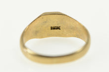 Load image into Gallery viewer, 10K L Engraved Cursive Initial Baby Childs Ring Yellow Gold