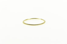 Load image into Gallery viewer, 14K 1.1mm Rounded Simple Classic Band Ring Yellow Gold