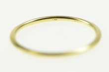 Load image into Gallery viewer, 14K 1.1mm Rounded Simple Classic Band Ring Yellow Gold
