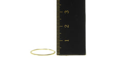 Load image into Gallery viewer, 14K 1.1mm Rounded Simple Classic Band Ring Yellow Gold