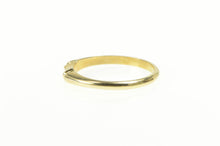 Load image into Gallery viewer, 14K Grooved Curved Simple Wedding Band Ring Yellow Gold