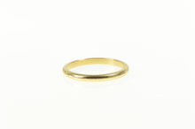 Load image into Gallery viewer, 18K 2.0mm Rounded Classic Simple Wedding Band Ring Yellow Gold
