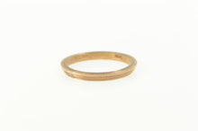Load image into Gallery viewer, 14K Grooved Vintage NOS 1950&#39;s Stackable Band Ring Yellow Gold