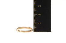 Load image into Gallery viewer, 14K Grooved Vintage NOS 1950&#39;s Stackable Band Ring Yellow Gold