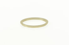 Load image into Gallery viewer, 14K Grooved Simple Vintage NOS 1950&#39;s Band Ring White Gold
