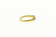 Load image into Gallery viewer, 14K Victorian Seed Pearl Turquoise December Ring Yellow Gold