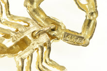 Load image into Gallery viewer, 14K Articulated Scorpion Scorpio Astrology Sign Pendant Yellow Gold