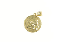 Load image into Gallery viewer, 14K Raphael Angel Cherub Sistine Chapel Catholic Charm/Pendant Yellow Gold