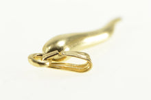 Load image into Gallery viewer, 14K Traditional Italian Horn Spiritual Protection Charm/Pendant Yellow Gold
