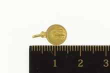 Load image into Gallery viewer, 14K Virgin Mother Mary Catholic Symbol Christian Charm/Pendant Yellow Gold