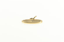 Load image into Gallery viewer, 10K Harris Teeter Grocery Store Oval Charm/Pendant Yellow Gold