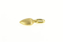 Load image into Gallery viewer, 18K Satin Finish Puffy Heart Love Symbol Charm/Pendant Yellow Gold