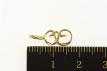 Load image into Gallery viewer, 14K E Cursive Letter Monogram Initial Name Charm/Pendant Yellow Gold