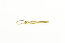 Load image into Gallery viewer, 14K Mini Skeleton Key Lock Protection Symbol Charm/Pendant Yellow Gold