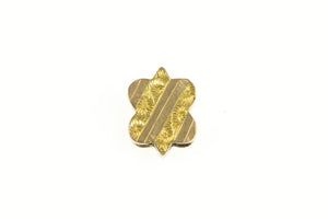 Gold Filled Victorian Ornate Etched Scroll Slide Bracelet Charm/Pendant