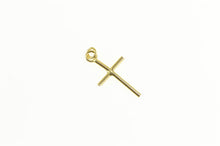 Load image into Gallery viewer, 14K Christian Faith Symbol Cross Religious Charm/Pendant Yellow Gold