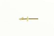 Load image into Gallery viewer, 14K Christian Faith Symbol Cross Religious Charm/Pendant Yellow Gold