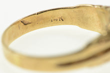 Load image into Gallery viewer, 14K Victorian Garnet Elaborate Scroll Men&#39;s Ring Yellow Gold