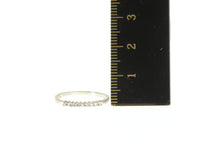 Load image into Gallery viewer, 14K Diamond Classic Simple Wedding Band Ring White Gold