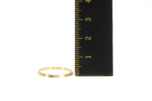 Load image into Gallery viewer, 14K Vintage NOS 1950&#39;s Grooved Simple Band Ring Yellow Gold