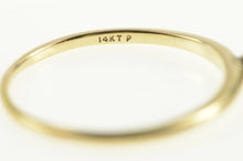 Load image into Gallery viewer, 14K Classic Diamond Simple Solitaire Promise Ring Yellow Gold