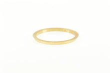 Load image into Gallery viewer, 14K Grooved Simple Vintage NOS 1950&#39;s Band Ring Yellow Gold