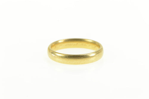 18K Victorian Tiffany & Co Antique Wedding Band Ring Yellow Gold