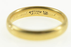18K Victorian Tiffany & Co Antique Wedding Band Ring Yellow Gold