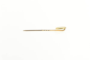 14K 1852 Liberty Head One Dollar Coin Stick Pin Yellow Gold