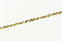 Load image into Gallery viewer, 14K 2.2mm Retro Squared Link Flat Chain Necklace 18&quot; Yellow Gold