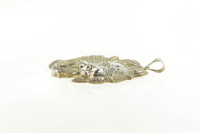 Load image into Gallery viewer, Sterling Silver Roaring Lion Diamond Cut Massive Medallion Pendant