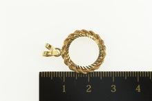 Load image into Gallery viewer, 14K 1/20 oz Chinese Gold Panda Coin Bezel Charm/Pendant Yellow Gold
