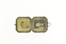 Load image into Gallery viewer, Sterling Silver 1920&#39;s Georgetown Univ. Senior Prom Locket Charm/Pendant