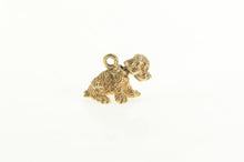 Load image into Gallery viewer, 14K 3D Cocker Spaniel Dog Breed Puppy Animal Charm/Pendant Yellow Gold