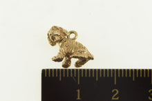 Load image into Gallery viewer, 14K 3D Cocker Spaniel Dog Breed Puppy Animal Charm/Pendant Yellow Gold