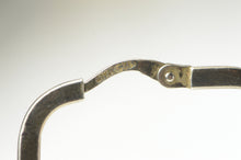 Load image into Gallery viewer, Sterling Silver 76.2mm Squared Oval Statement Hoop Earrings