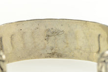 Load image into Gallery viewer, Sterling Silver Turquoise Native American Ornate Cuff Bracelet 6.5&quot;