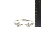 Load image into Gallery viewer, Sterling Silver Elaborate Rams Head Aries Astrology Sign Bracelet 6.5&quot;