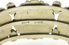 Load image into Gallery viewer, Sterling Silver Thomas Yazzie Turquoise Native American Bracelet 6.75&quot;